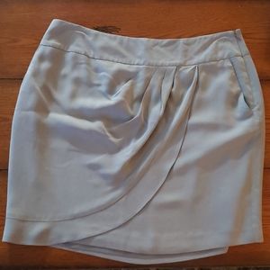 Loft silk skirt.